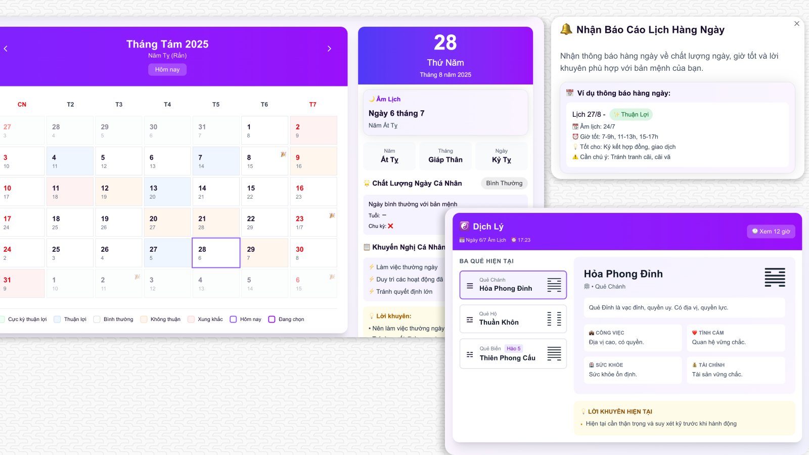 Lịch Vạn Niên 2025 - Xem ngày tốt xấu